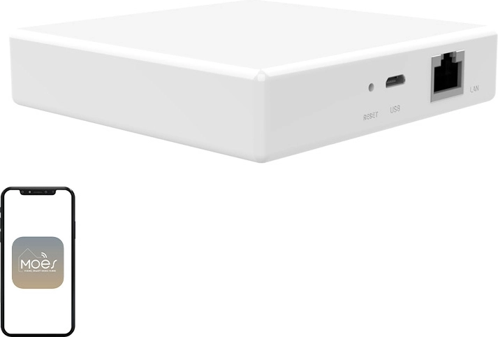 Brána MOES MZHUB pre ZigBee, Matter a Thread