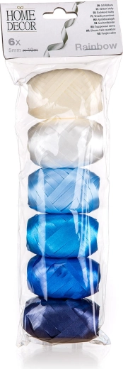 Stuha Rainbow 10 m mix farieb 6 ks