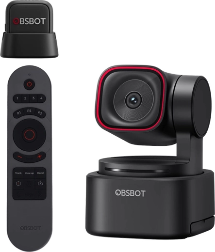 Webová kamera Obsbot Tiny 3 Lite s diaľkovým ovládaním a mikrofónom