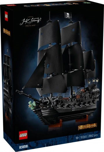 Lego Icons pirátska loď kapitána Jacka Sparrowa