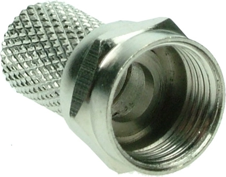 Solight anténny F-konektor skrutkovací 6,5 mm (10 ks)