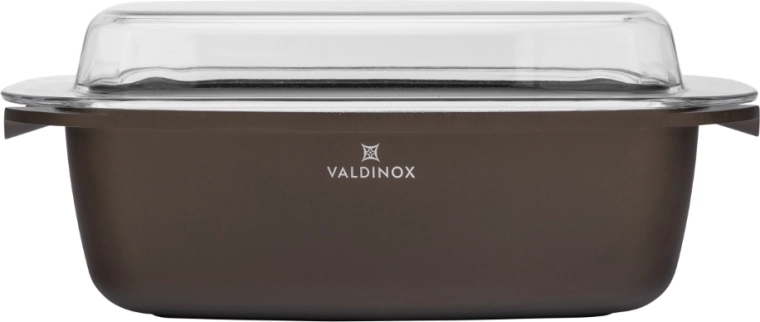 Valdinox Aurum obdĺžnikový pekáč s pokrievkou 32 × 21 cm, 5,7 l