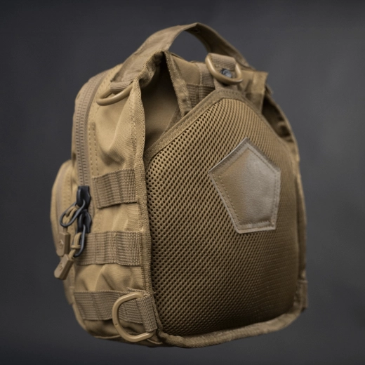 Pentagon UCB univerzálna hrudná taška čierna