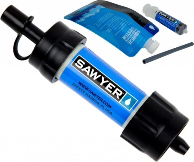 Cestovný filter na vodu Sawyer Mini modrý - 1 kus