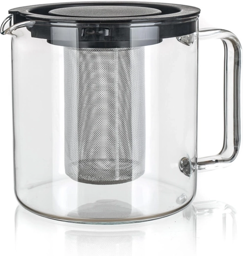 Sklenená kanvica na čaj 1,3 l s nerezovým filtrom SIMAX FROM