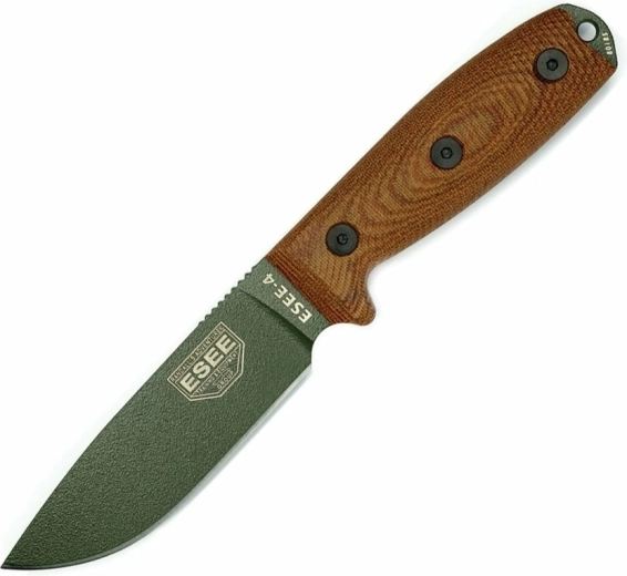 ESEE Model 4 všestranný outdoorový nôž s puzdrom