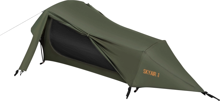 Ľahký jednoplášťový stan NILS CAMP Skyair 1 zelený