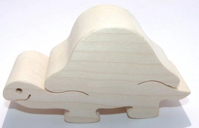 Fauna drevené zvieratko korytnačka