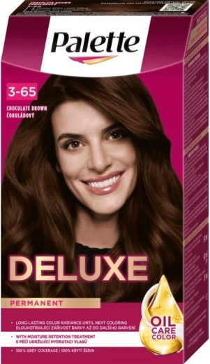 Palette Deluxe 3-65 čokoládová farba na vlasy 50 ml