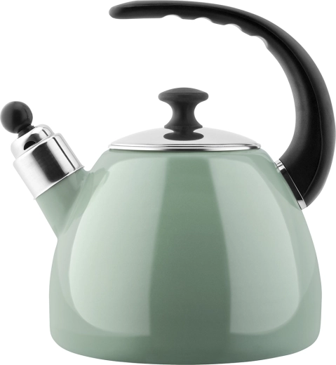 Smaltovaná kanvica Balbina kužeľ 2,5 l šalviová