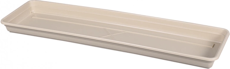 Miska pod žardiniéru Lobelia Modern 60 cm svetlohnedá