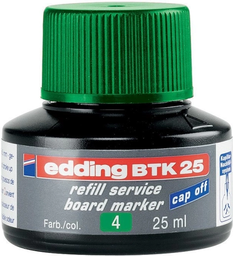 Atramentová náplň Edding BTK 25, zelená