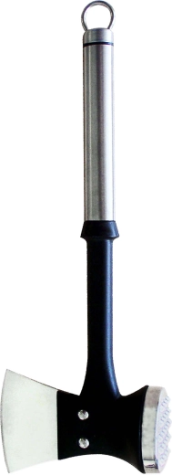 Palička a sekáčik na mäso z nehrdzavejúcej ocele 25 × 10,5 cm