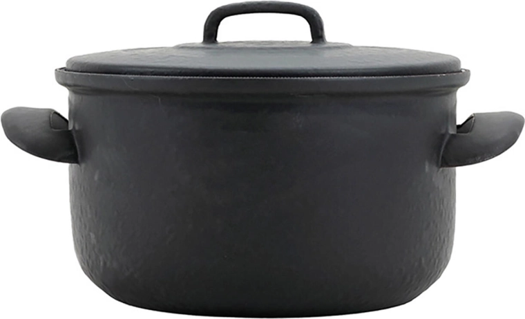 Smaltovaný hrniec s pokrievkou 18 cm, 2,2 l BSE
