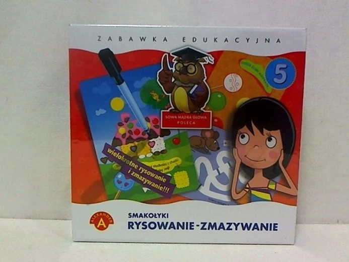 Mňamky – kreslenie a mazanie (stierateľné tabuľky s úlohami)