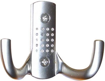 Nástenný vešiak CAMEL II, 35 × 57 mm, lesklý chróm