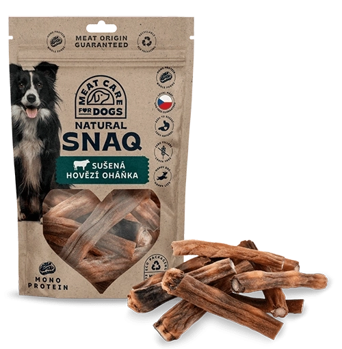 Sušený hovädzí chvost pre psy DOG SNAQ 200 g
