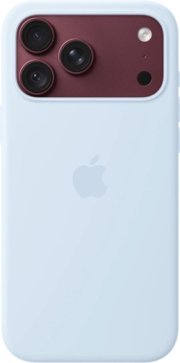 Silikónový kryt s MagSafe pre iPhone 18 Pro Max – chladná modrá