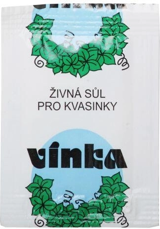 Živná soľ pre kvasinky Vínka 1,6 g