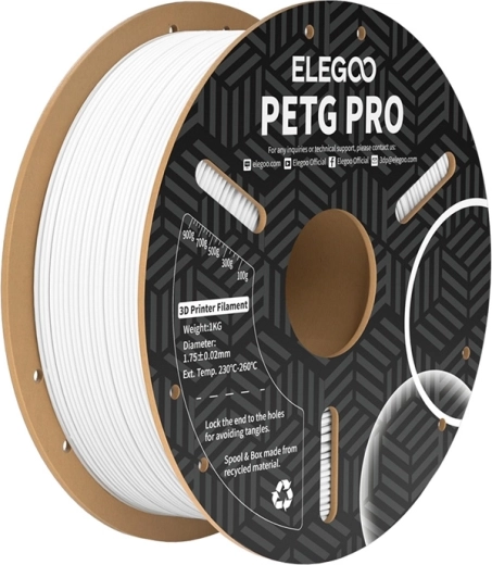 Filament ELEGOO PETG Pro biely 1,75 mm 1 kg