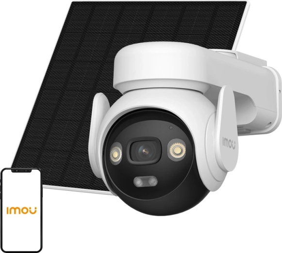Imou AOV PT KIT 4G vonkajšia otočná IP kamera so solárnym panelom 5 MP (bez pamäťovej karty)