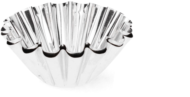 Sada kovových foriem na muffiny Classic, priemer 9,6 cm, 2 ks