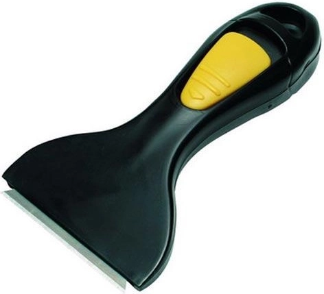 Škrabka na sklo a sklokeramické dosky s krytkou