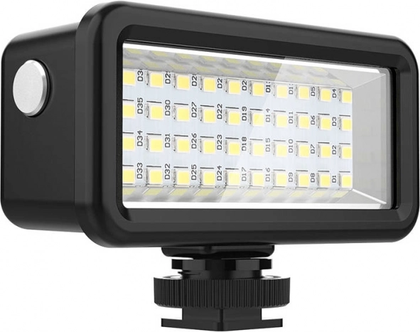 Vodotesné potápačské svetlo Puluz LED 40m čierne