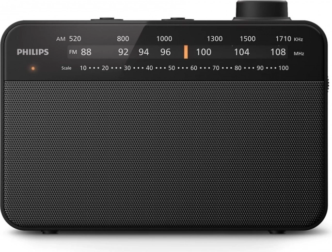 prenosné rádio FM/AM s čistým príjmom a analógovým ladením