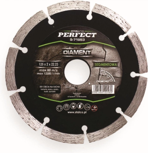 Diamantový kotúč 230 mm segmentový STALCO