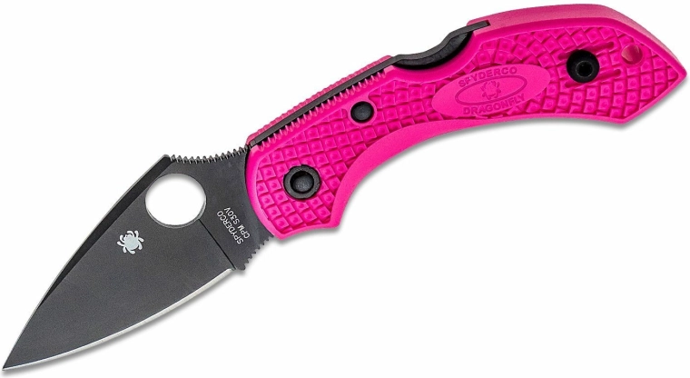 Spyderco Dragonfly 2 Lightweight Pink vreckový nôž