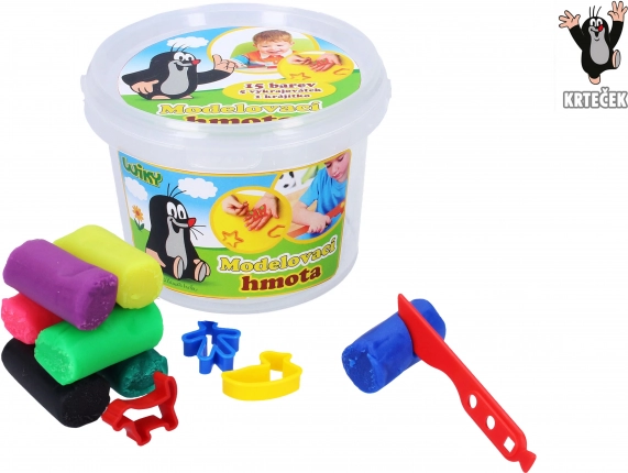 Plastelína Doh set Krtko 300 g