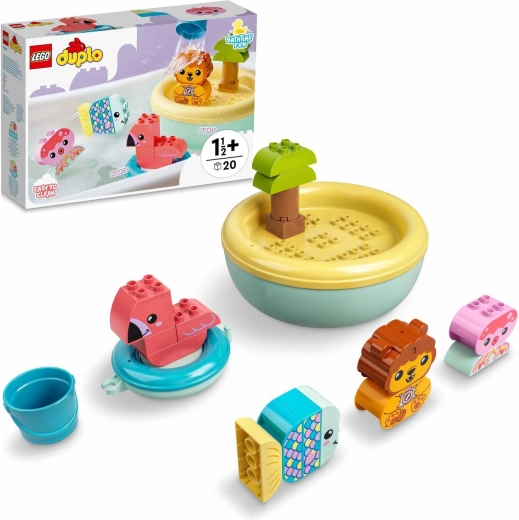 LEGO DUPLO Moje prvé kúpanie: plávajúci ostrov so zvieratkami