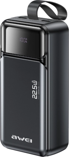Powerbanka Awei PA-105 40 000 mAh 22,5 W s PD a LED displejom - 1 kus