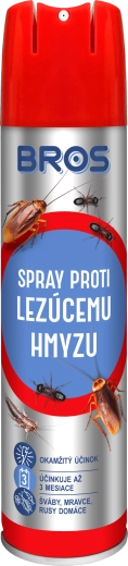 Bros sprej proti lezúcemu hmyzu 400 ml