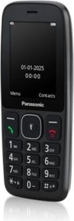 Panasonic KX‑TF400 4G mobilný telefón pre seniorov, čierny