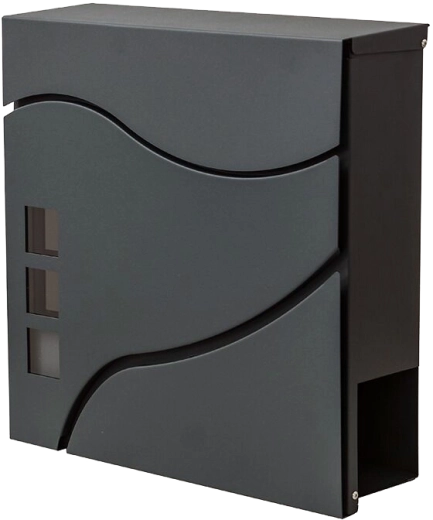 Poštová schránka Stork 37 × 37 × 10,5 cm, pozinkovaná a práškovo lakovaná