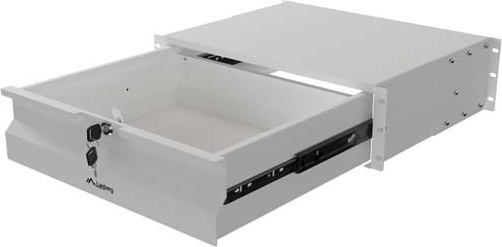 Lanberg zásuvka do racku 19" 3U 360 mm sivá