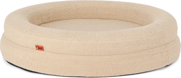 Ortopedický pelech pre psy Explorer Dog Dognut M/L 100 cm sandy beige