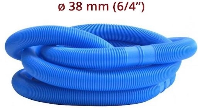 Bazénová hadica na metre 38 mm (6/4") – modrá, 1 m