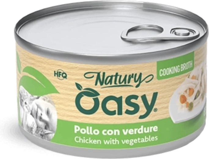 Oasy vývar pre mačky kuracie so zeleninou 85 g