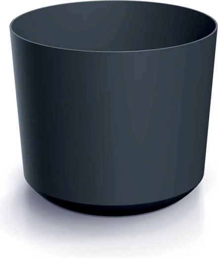 Kvetináč TUBO antracitový 24 cm