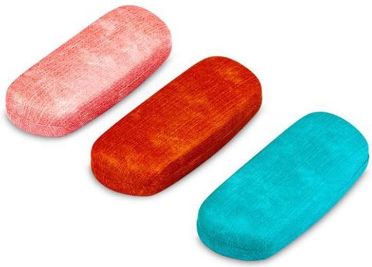 Puzdro na okuliare, pevné cestovné puzdro, 15,9 × 6,7 × 4,1 cm (asortované farby)