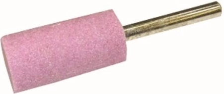 Valcové brúsne teliesko 4 × 6 mm so stopkou 3 mm, zrno 100, tvrdosť L