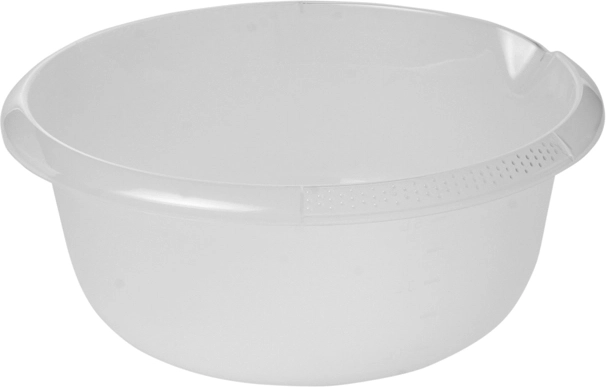 Okrúhla misa s výlevkou 6 l transparentná 32 × 13 cm