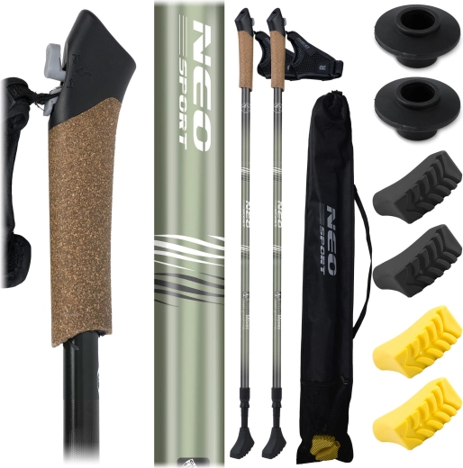 Trekingové palice NEO SPORT NS-383 Nordic Walking 85–143 cm