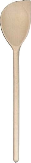 Oválna vareška s rohom 35 cm z bukového dreva