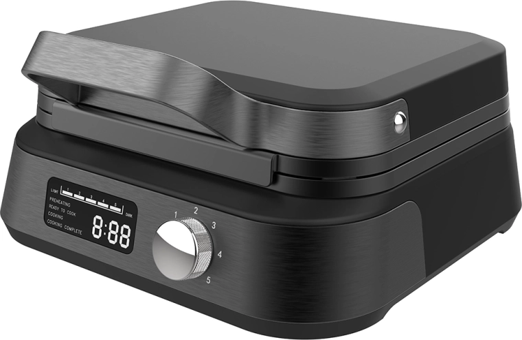 Máltec vaflovač s reguláciou výkonu a LCD displejom 2200 W