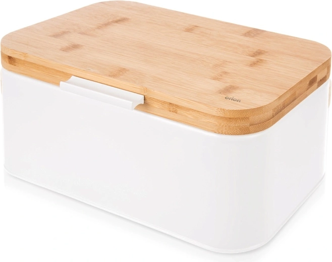 Chlebník Orion Whiteline biely 30 × 19,5 × 14,5 cm