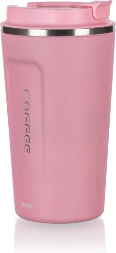 Termohrnček ARTY 450 ml ružový nehrdzavejúci